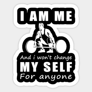 Strong and Unapologetic - Embrace the Lifting Life! Sticker